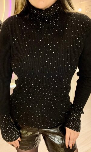 Blusa Gola Strass