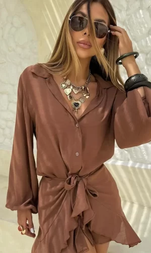 Chemise Alongada com Saia Atenas